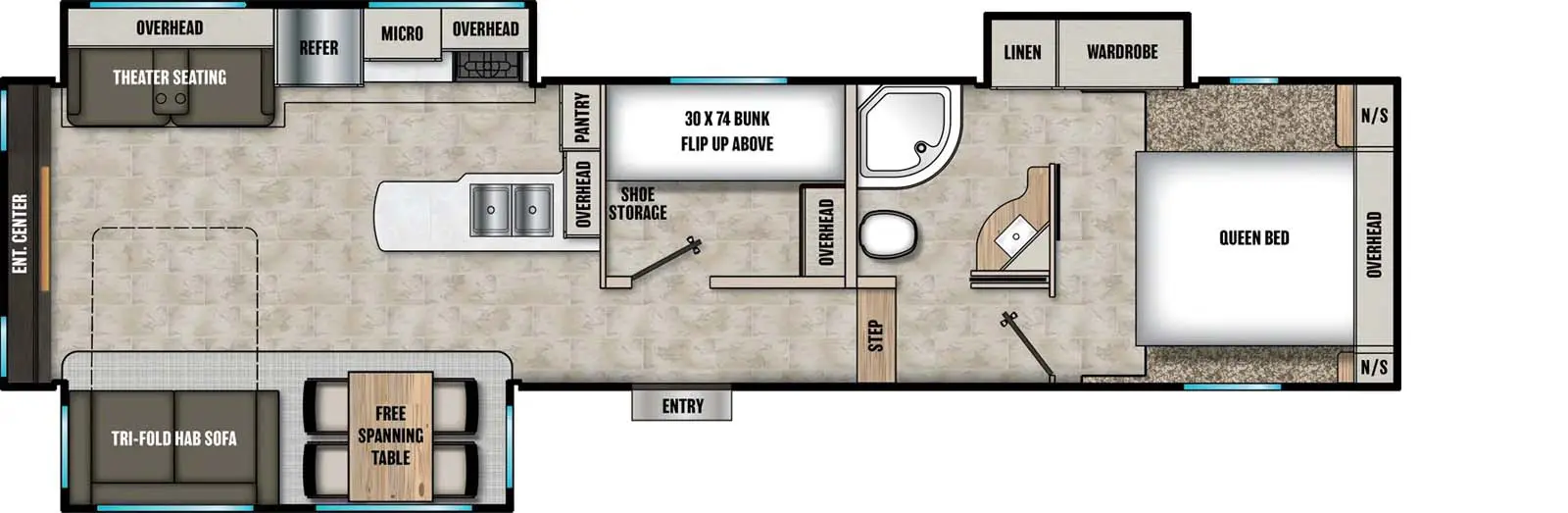 30BHS Floorplan Image